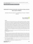 Research paper thumbnail of Dependent Financialisation and Role of Real Estate: The Case of Türki̇ye