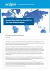 Research paper thumbnail of Lessons from SADC for the AfCFTA: The case of Mozambique DISCUSSION PAPER No. 338 The centre for Africa-Europe relations