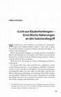 Research paper thumbnail of »Licht aus Räuberherbergen«– Ernst Blochs Näherungen an den Substanzbegriff