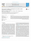 Research paper thumbnail of Facile route for synthesis of mesoporous Cr2O3 sheet as anode materials for Li-ion batteries