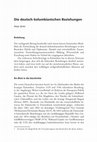 Research paper thumbnail of Die deutsch-kolumbianischen Beziehungen