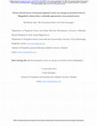 Research paper thumbnail of Pattern and risk factors of menstrual regulation service use among ever-married women in Bangladesh: evidence from a nationally representative cross-sectional survey