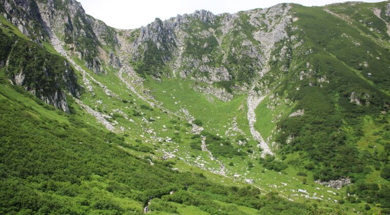 木曽駒ヶ岳・宝剣岳　テント1泊2日　1日目