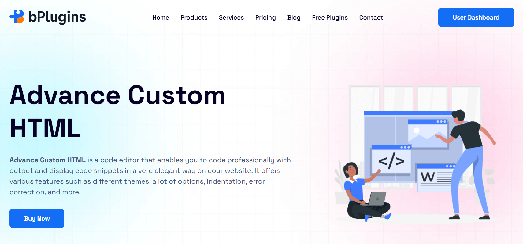 Advance Custom HTML plugin