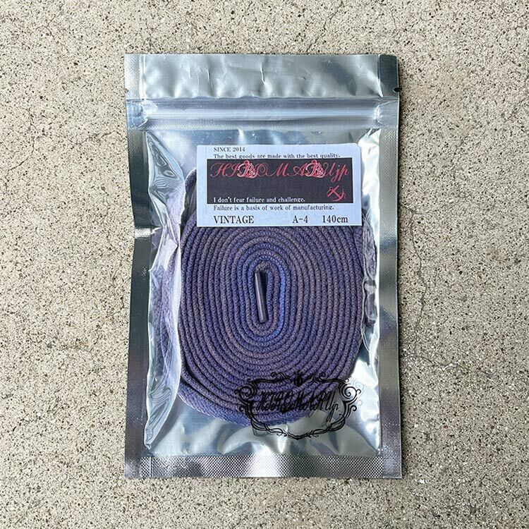 ビンテージシューレースの置き撮り