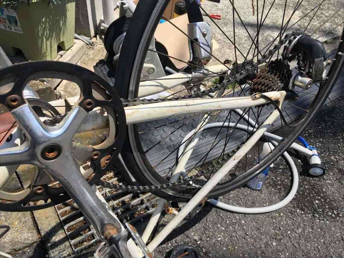 トーキョーバイクのタイヤ、チューブ、チェーンを自分で交換してみた！