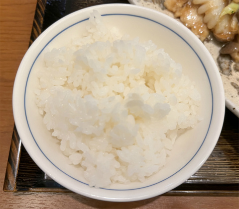 埼玉県所沢市くすのき台1丁目にある中華料理店「北京飯店 グランエミオ所沢店」ランチのライス