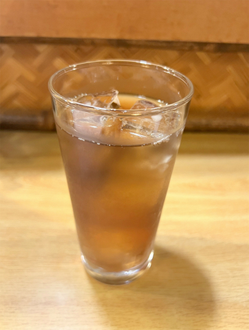 茨城県取手市新取手1丁目にある「居酒屋 だんらん」ウーロン茶