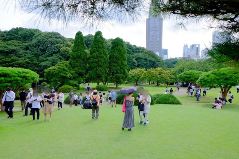 ポケモンGO 新宿御苑 1