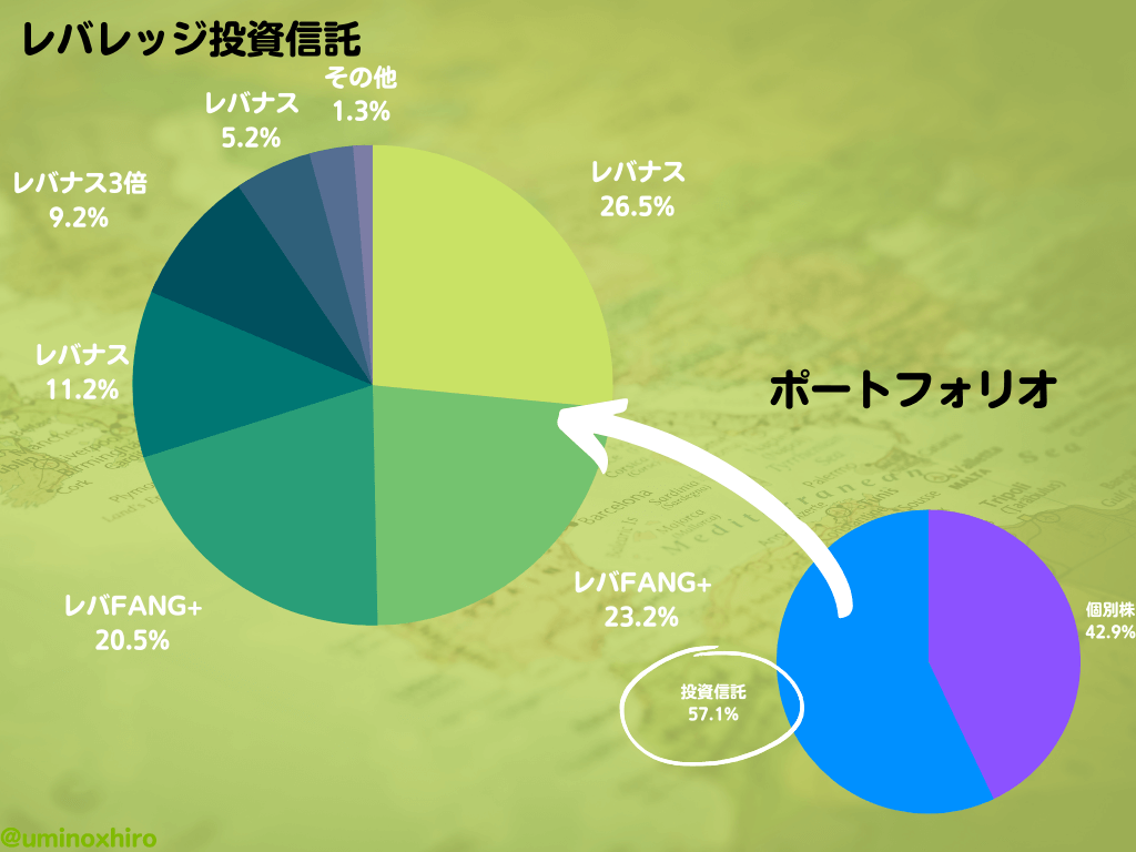 コア投資部分のレバレッジ投資信託