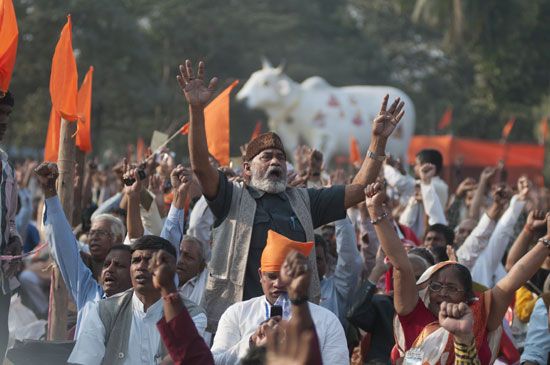 Hindutva activist rally