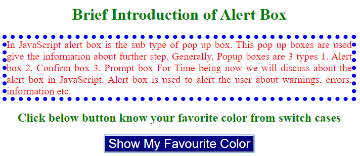 JavaScript Alert-2.1 JavaScript Alert-2.1