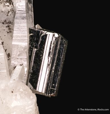 Bournonite on Quartz