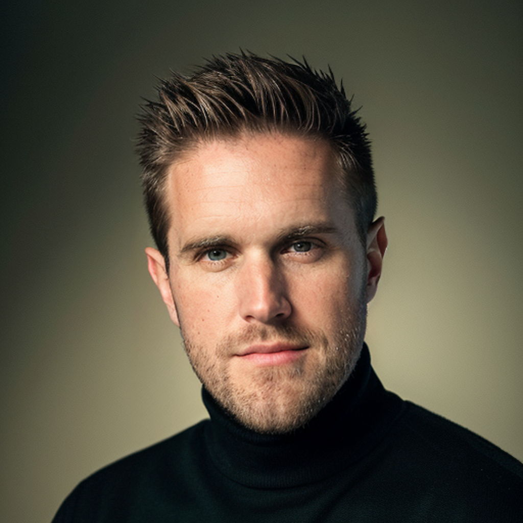 AI-generated professional headshot