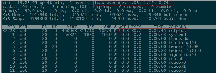 编译MySQL5.7.7rc的make命令执行结果