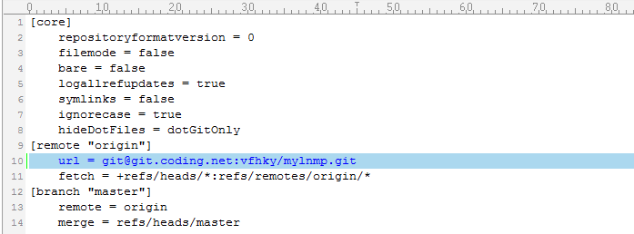 本地git项目的ssh地址