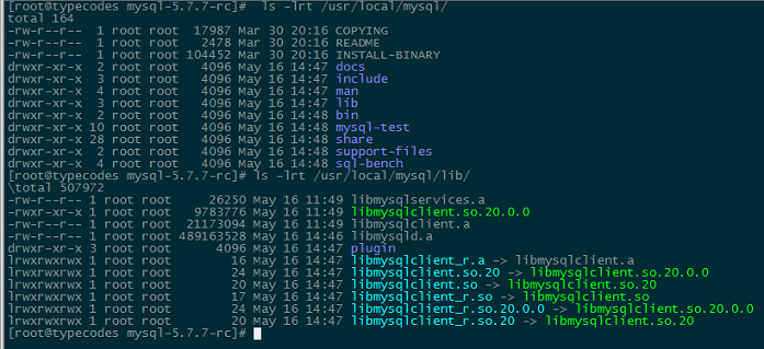 初始化MySQL自身的数据库