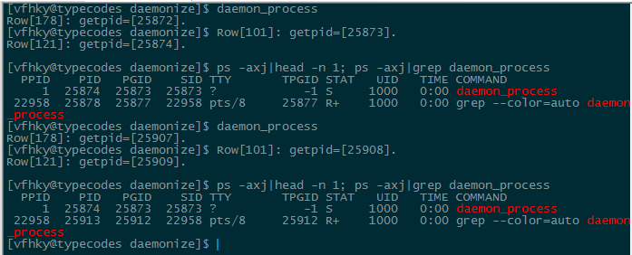 创建第二个守护进程失败