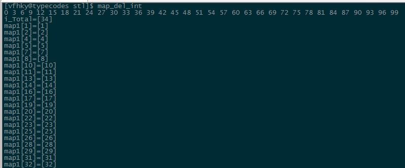 删除map中所有值整除NUM的元素