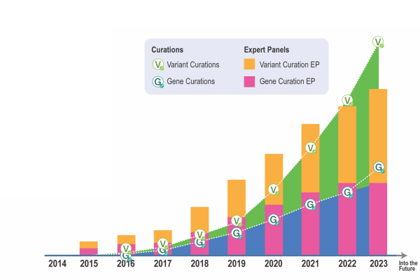 Advancing genomic knowledge through global curation