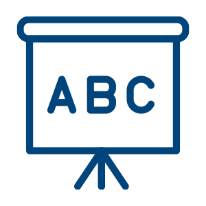 On-site professional development icon