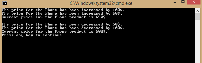 finall solution - command pattern