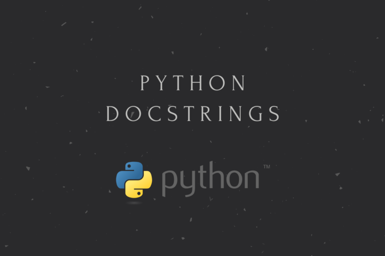 Python Docstrings