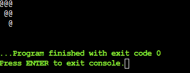 Reverse Left Triangle