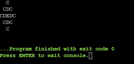 Diamond Shape Character