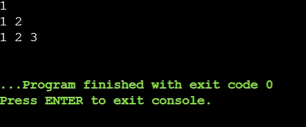 Increasing Right Triangle