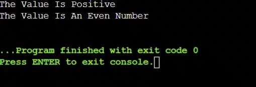 Output- Nested Output