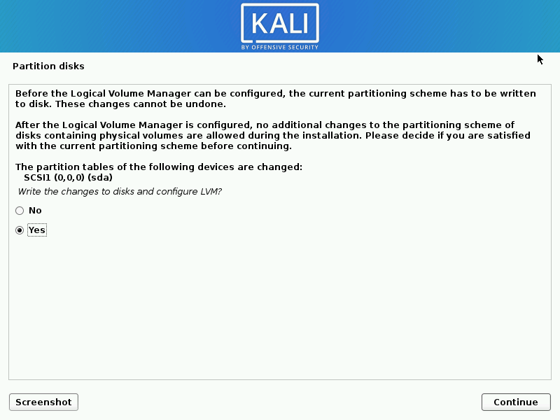 install kali linux complete steps 15