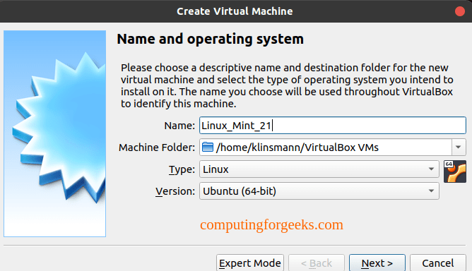 Install Linux Mint 21
