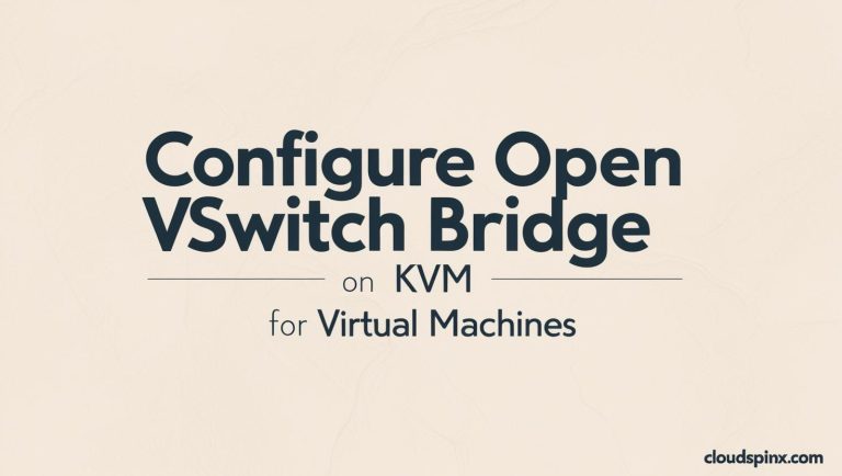 openvswitch kvm