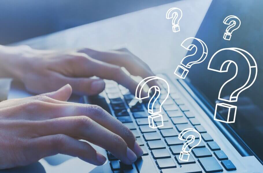 Question while typing