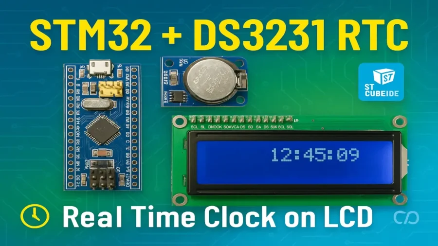 Interface DS3231 RTC module with STM32