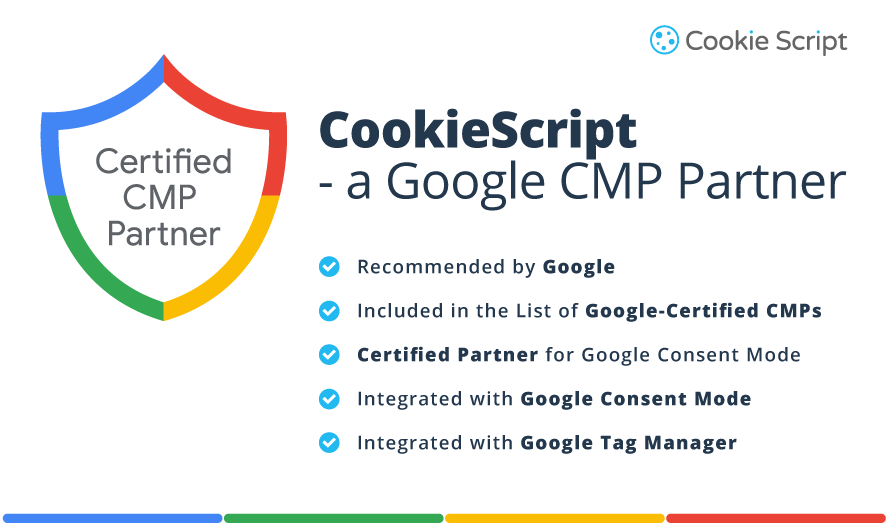 Cookiescript- Google CMP golden partner