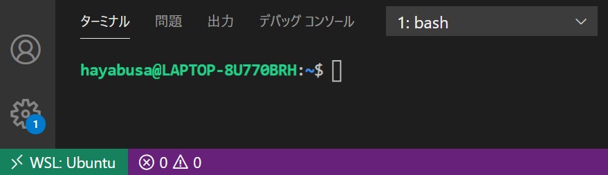 VSCodeからWSL2に接続