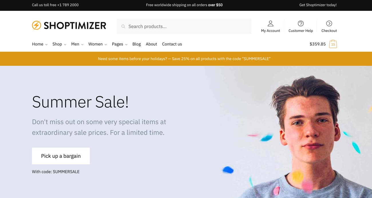 Shoptimizer Theme Coupon Code