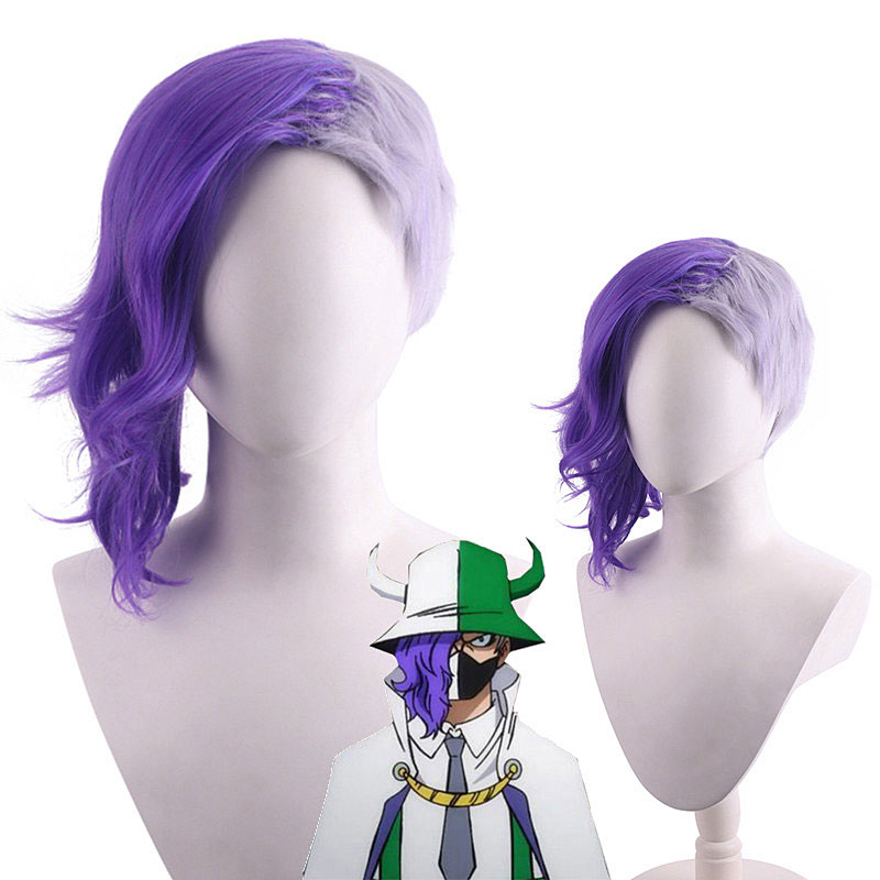 ワンピース　ONEPIECE　ページワン　かつら　コスプレ用　カツラ　むらさき