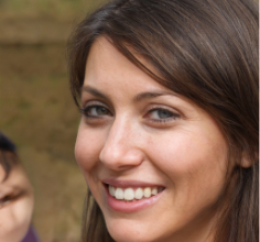 Happy LIM Lessons language learner with nice smile