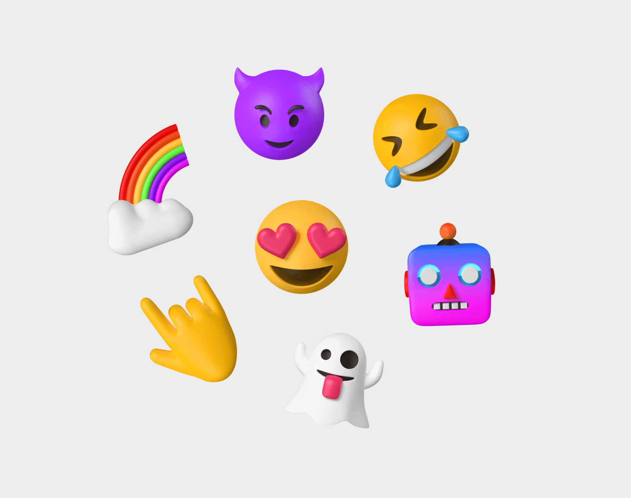 emoji 3d illustrations