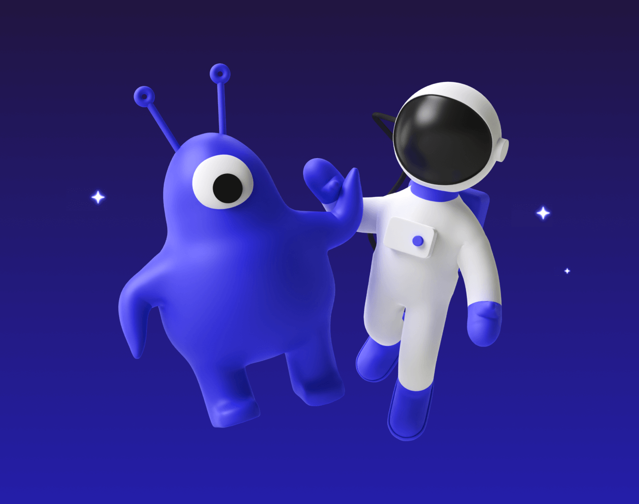 space 3d illustrations