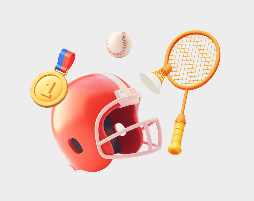 sport 3d illustrations