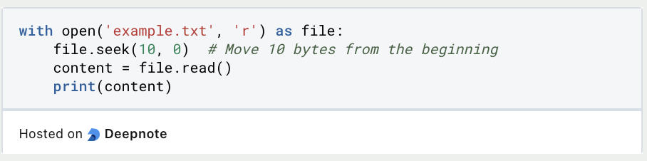 Python File Handling