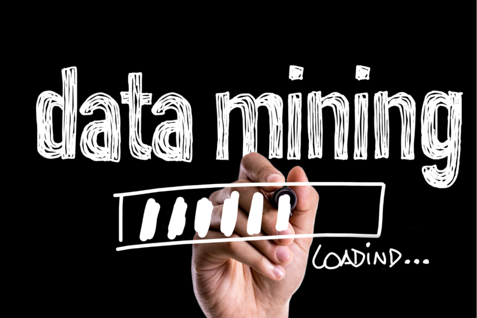 Das Bild zeigt die Aufschrift Data Mining.