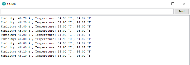Arduino-DHT22-Code-Example-Result