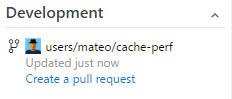 Updated branch in the Development section