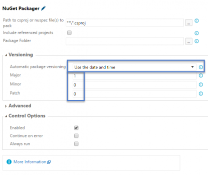 NuGet Packager step