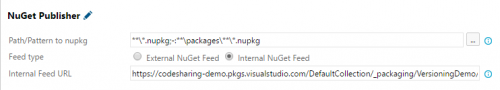 NuGet Publisher step
